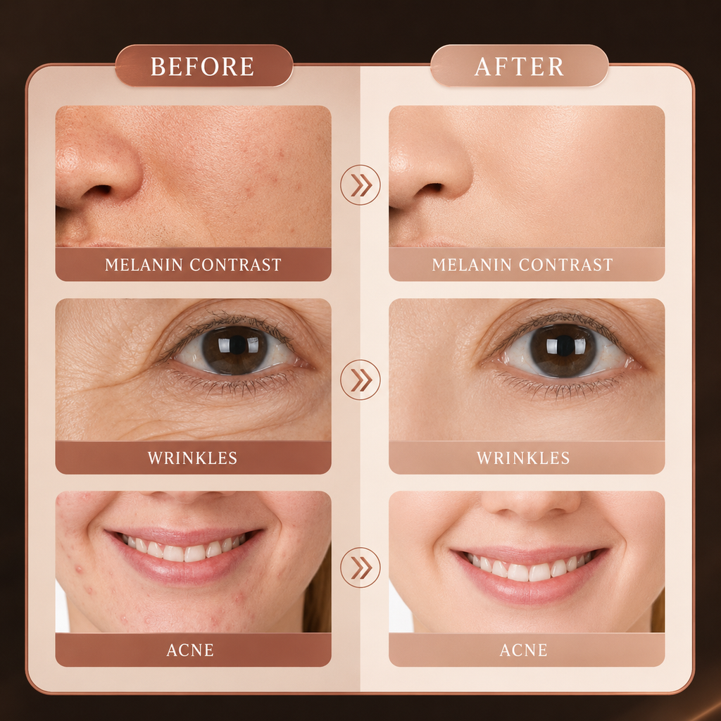LED Skin Therapy Machine with Hydrating Nano Mist